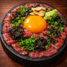 肉のお造り(生肉取扱い許可取得店)