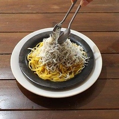 【のせ放題パスタ】釜揚げシラスのペペロンチーノ