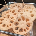 料理メニュー写真&nbsp;れんこん串揚げ