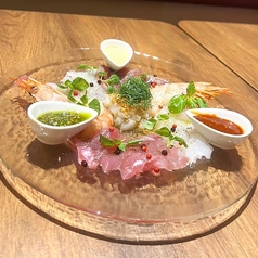 海鮮カルパッチョ（4人前）