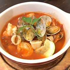 魚介のあっさりトマト煮込み
