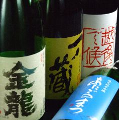 蔵元直送の日本酒が豊富♪