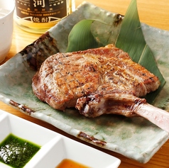 国産 骨付豚ロース焼