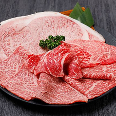 贅沢A5和牛6種盛り合わせ~大判リブロース付き~