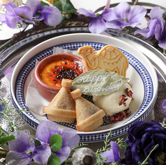 ＊お祝い用デザートプレート＊