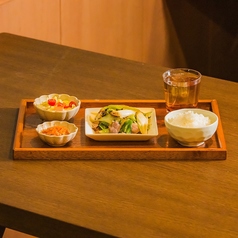 長ネギ羊肉炒めセット