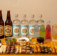 特選一品と多彩なドリンクの競演