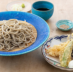 海老と野菜の天せいろ