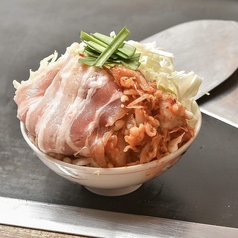 豚キムチもんじゃ