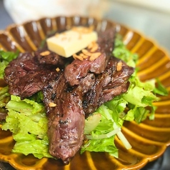 牛サガリの炭火焼き