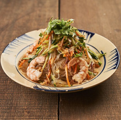 青パパイヤと蒸し鶏のサラダ