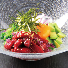 蝦夷鹿肉のユッケ