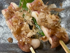 イカ 南高梅ソース