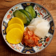 漬物盛り合わせ