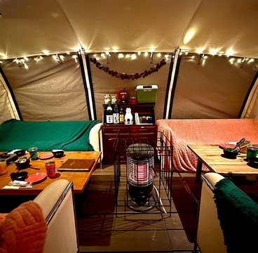 真冬の鍋テラスルチャドールの雰囲気1