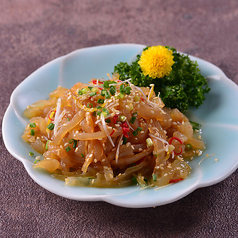 クラゲのコリコリ冷菜 