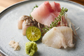 料理メニュー写真&nbsp;旬魚のお刺身三種盛り合わせ