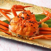 冬の味覚、ズワイガニを味わう！その他福井名物多数◎