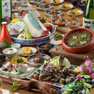 いけすと炭と薪焼と 博多 とりとりとのおすすめ料理1