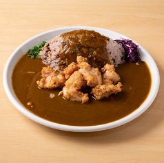 鶏の唐揚げカレー