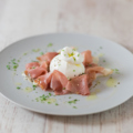 料理メニュー写真&nbsp;数量限定！生ハムとブラッターチーズ
