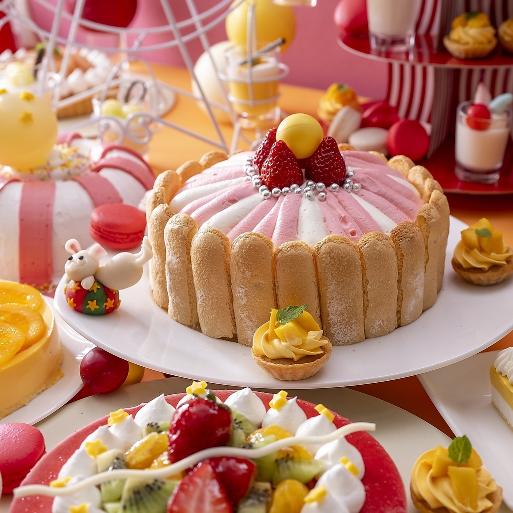 可愛いサーカスをテーマにしたスイーツが集合！