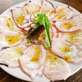 料理メニュー写真&nbsp;【倍盛り】タコのカルパッチョ