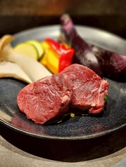 四国初!水晶プレートで焼く香川県産牛ヒレ肉コース