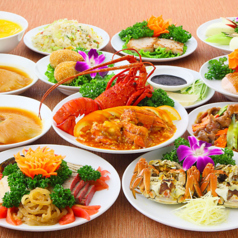 龍城飯店のコース写真