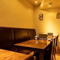 【女子会にぴったり◎】ゆったりとしたおしゃれな空間