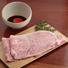 サーロイン焼きすき焼きしゃぶ(2枚)