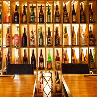 日本酒は常時20種類以上ご用意がございます！