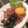 料理メニュー写真&nbsp;牛ハツのユッケ