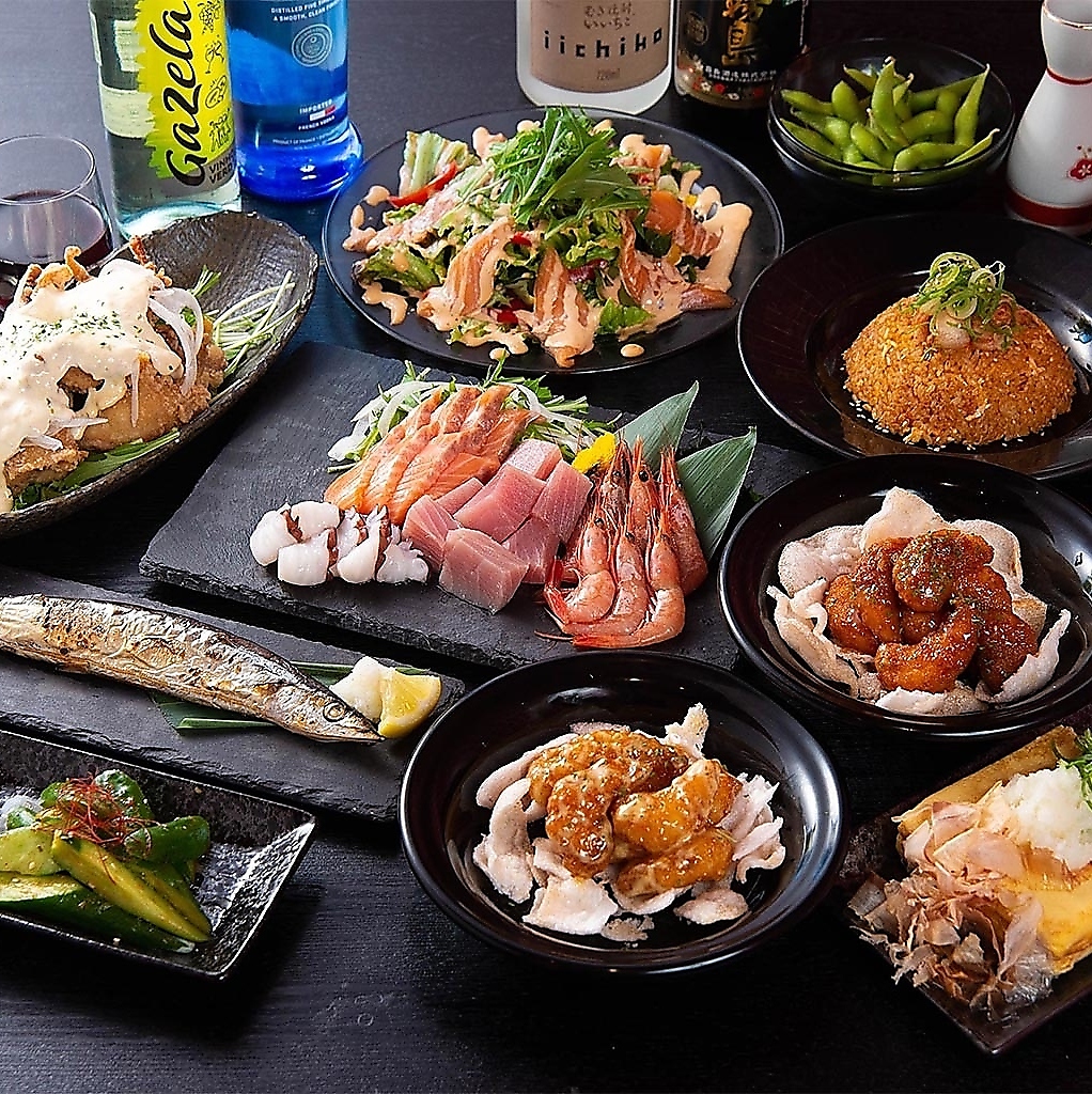 《食べ飲み放題》多彩なメニューをご用意♪満足度◎の食べ飲み放題を堪能できる『SUMILE ～菫～』