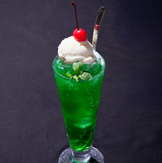 大人のメロンクリームソーダ