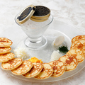 料理メニュー写真&nbsp;瓶ごとキャビアプレート（50ｇ）