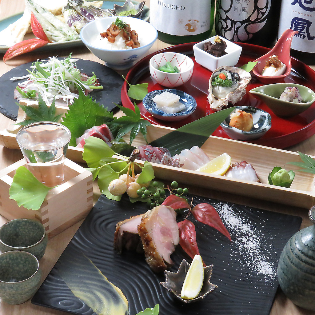 各種ご宴会や各種記念日に少し贅沢なコース料理もご用意しています！