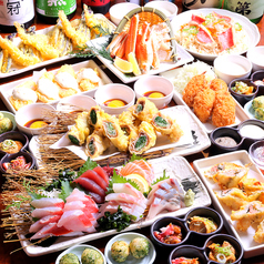 こだわり天ぷらと旨い魚 こだわりや 伏見桃山駅前店のコース写真