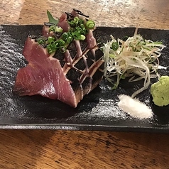 カツオの塩タタキ