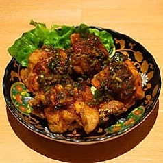 麻辣油淋鶏