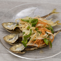 豆アジの南蛮漬け(二尾)