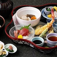 季節を感じられるランチメニューを各種ご用意