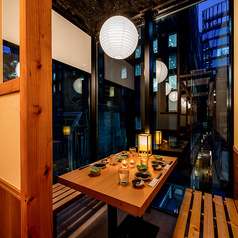 ご宴会向けの個室はお勤め先での飲み会・ご接待・誕生日会等にもオススメです。落ち着いた和空間でお酒とお食事をゆったりとお愉しみ下さいませ