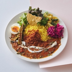 トマトとダールのスパイスカレーミールス仕立て
