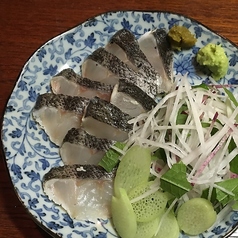 旬のお刺身　皮霜造り