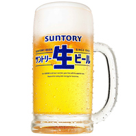 全コース・プラン飲み放題は生ビールつき!