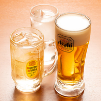 充実した飲み放題付
