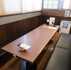 少人数様におすすめのテーブル席☆(3名様～6名様掛け)着席時に目隠しの囲いの覆われておりますので周りの方に気にすることなくお楽しみいただけます！