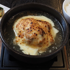 焦がしチーズ参鶏湯　半羽