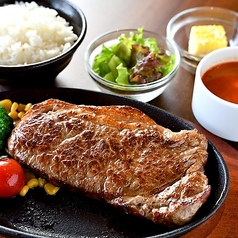 ハンバーグやステーキランチも♪